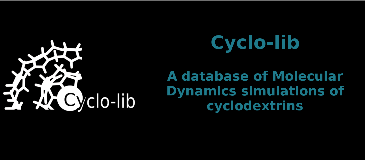 Cyclo-lib: A database of computational Molecular Dynamics simulations of cyclodextrins